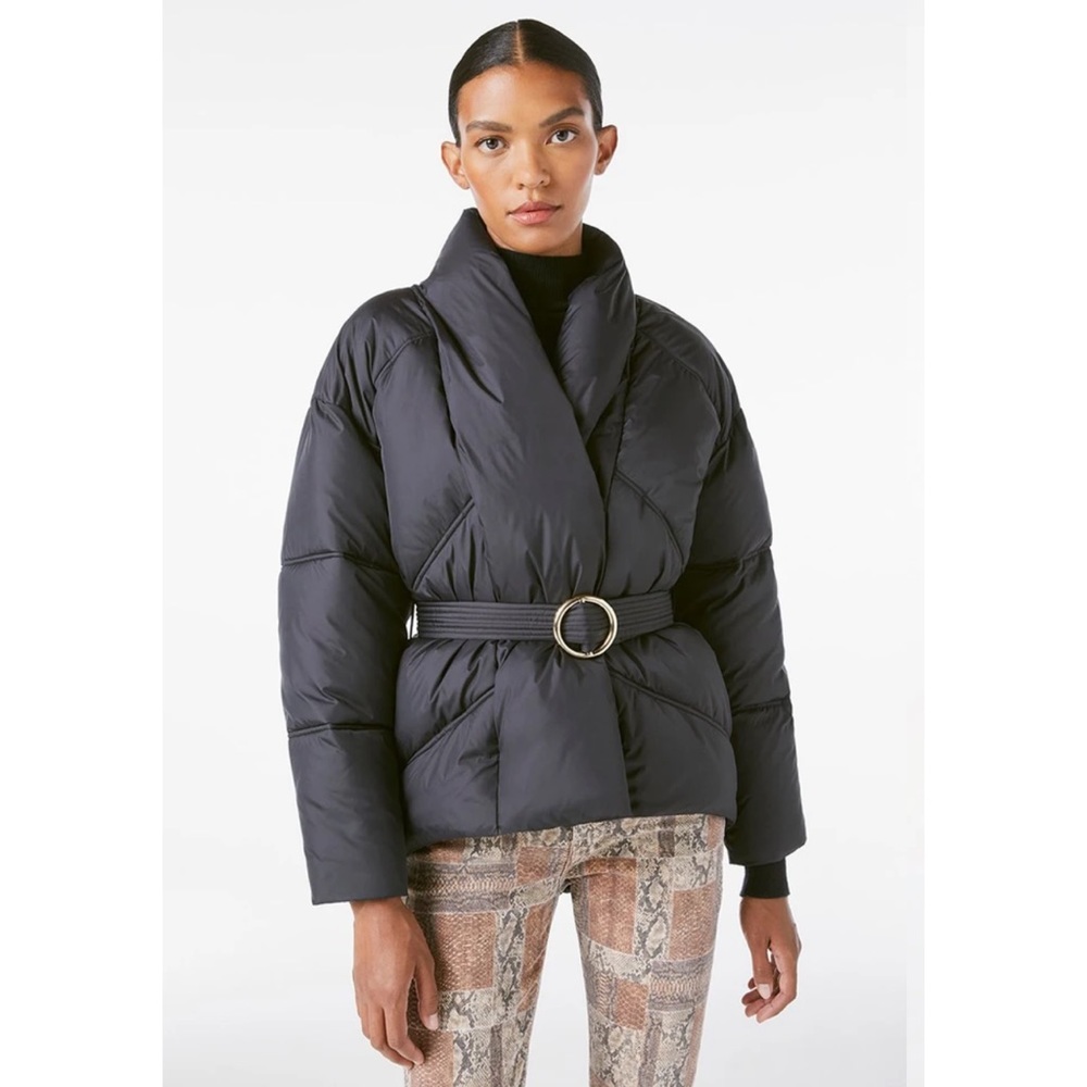 FRAME wrap puffer jacket